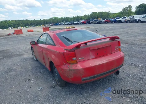 2000 Toyota Celica Gts from USA, damaged, VIN JTDDY32T9Y0024439